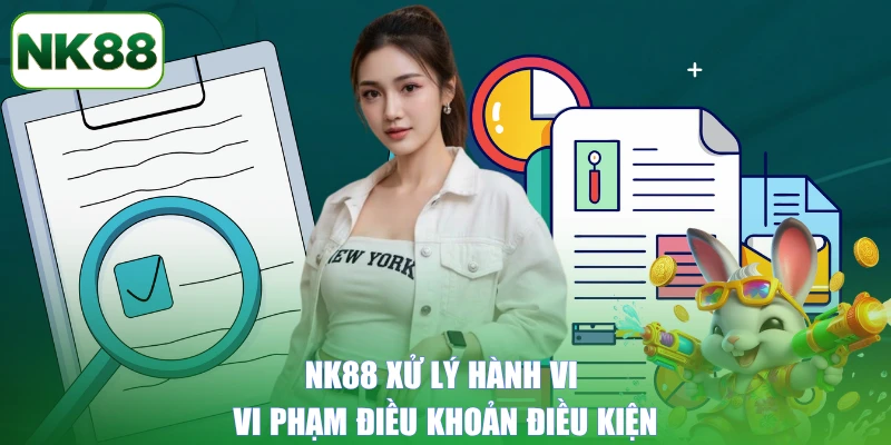 NK88 xử lý hành vi vi phạm điều khoản điều kiện