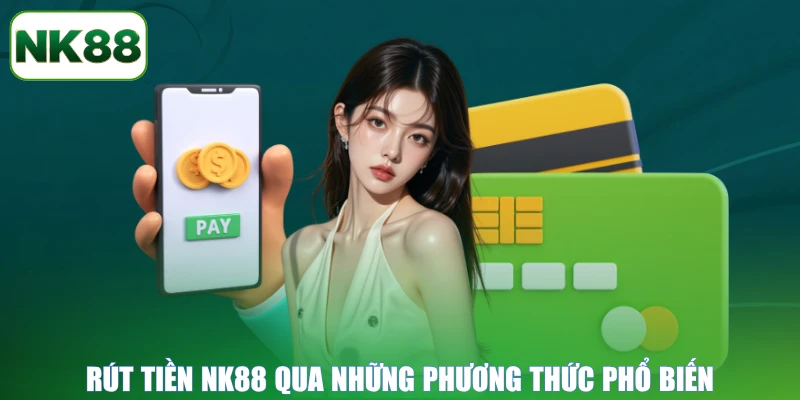 Rút tiền NK88 qua những phương thức phổ biến
